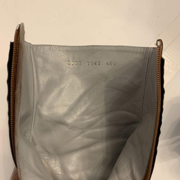 Sergio Rossi Snake Print Stiletto Boots Size 8.5 - Picture 10 of 12